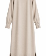 MERSERİZE HIRKA Bej