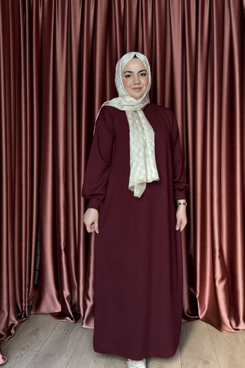 OYŞO ELBİSE Bordo
