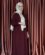 OYŞO ELBİSE Bordo