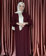OYŞO ELBİSE Bordo
