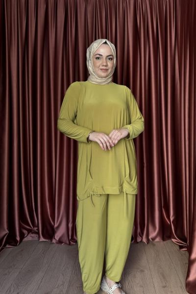 ŞALVAR TAKIM Yağ Yeşili
