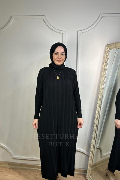 VANEZİA ELBİSE Siyah