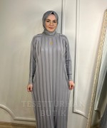 VANEZİA ELBİSE Gri