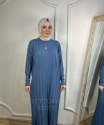 VANEZİA ELBİSE Mavi
