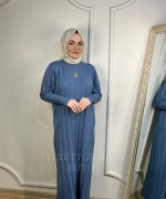 VANEZİA ELBİSE Mavi