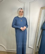 VANEZİA ELBİSE Mavi