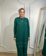 VANEZİA ELBİSE Zümrüt