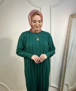 VANEZİA ELBİSE Zümrüt