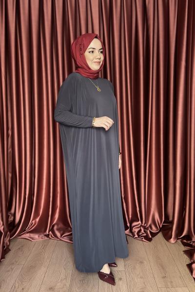 Basic Elbise  Antrasit