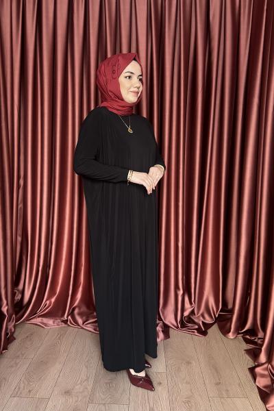 Basic Elbise  Siyah