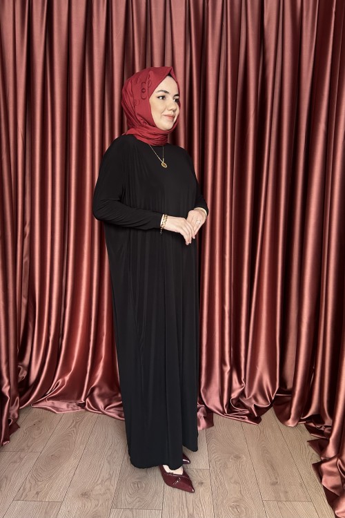 Basic Elbise  Siyah