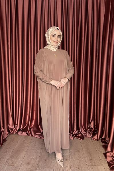 Basic Elbise  Sütlü Kahve