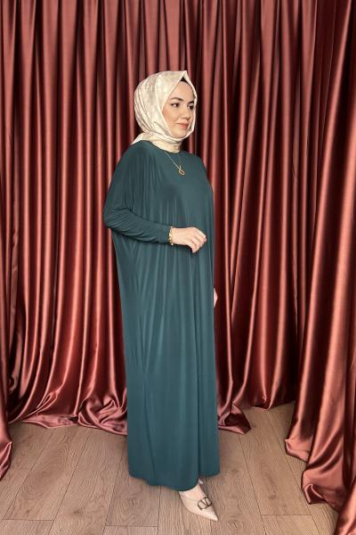 Basic Elbise  Zümrüt